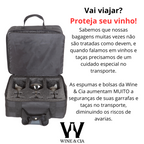 Mala EZ Trip – Bolsa Pequena Com Espuma Protetora De Garrafas e Taças