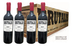 Brutalis Vinho Tinto Português Caixa De Madeira 4x750ml