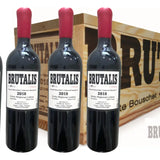 Brutalis Vinho Tinto Português Caixa De Madeira 4x750ml