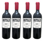 Brutalis Vinho Tinto Português Caixa De Madeira 4x750ml