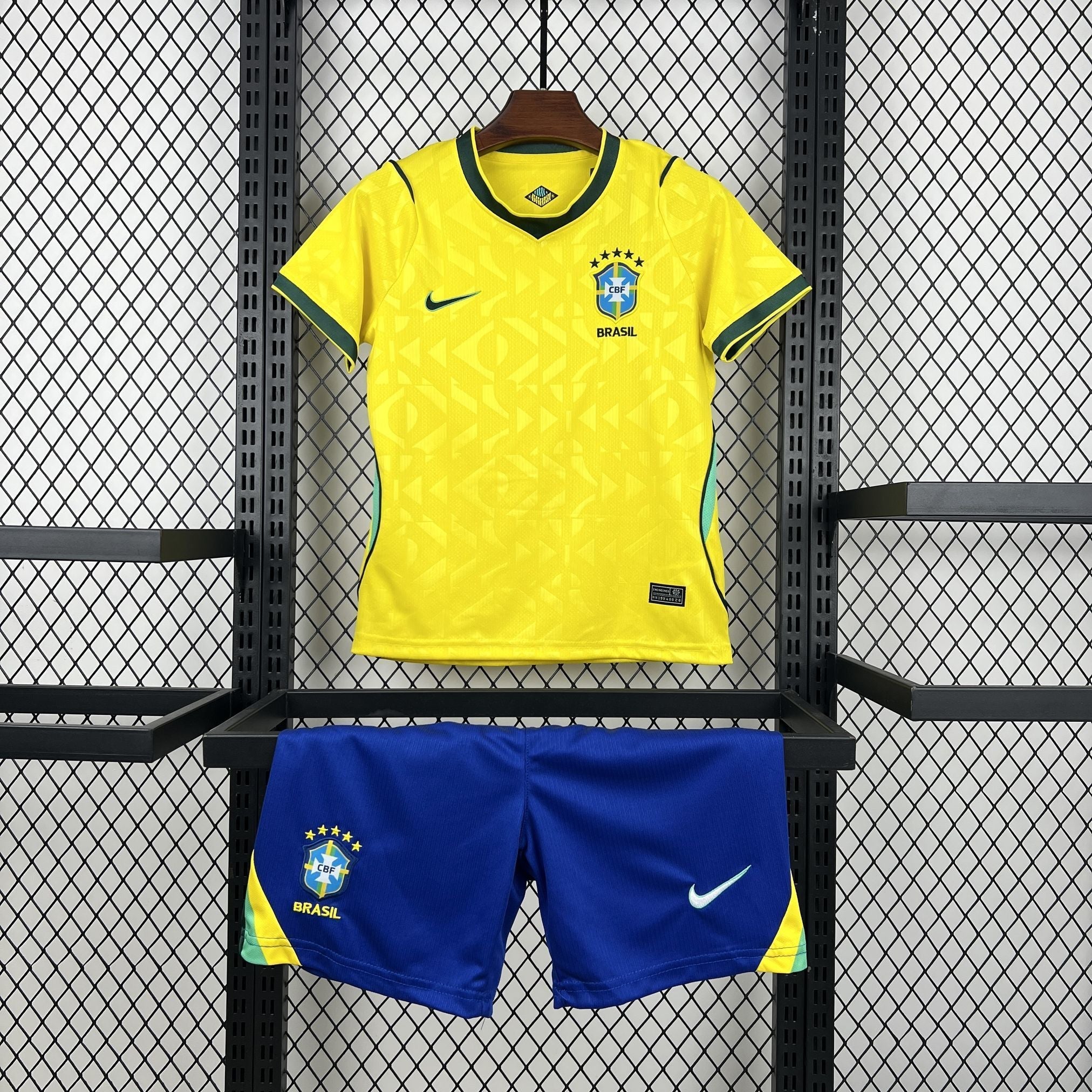 Kit Infantil Seleção Titular 26/27 – Copa do Mundo – 5-6 anos