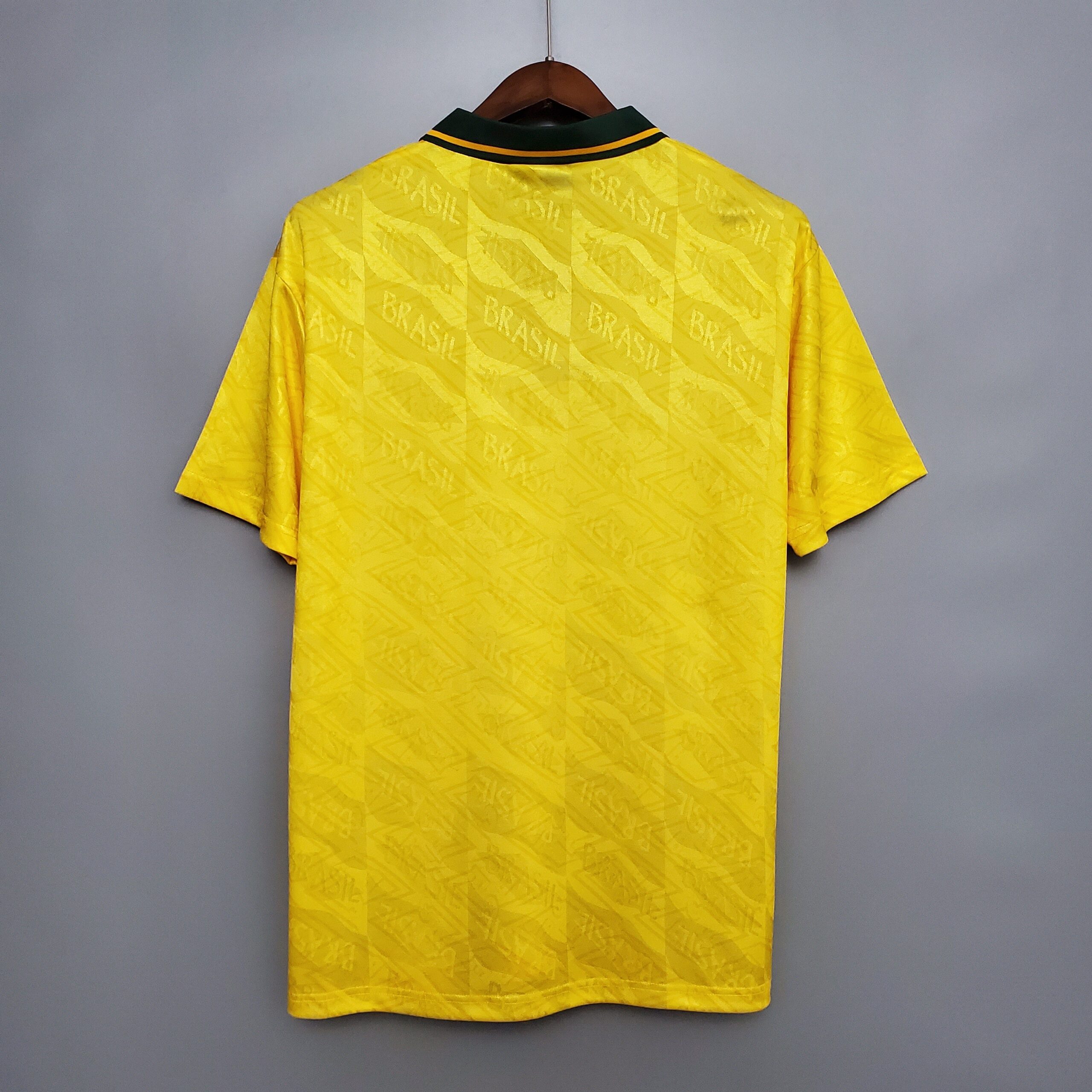 Camisa Seleção Titular 91/93 – Versão Retro – G, Sim, Azul