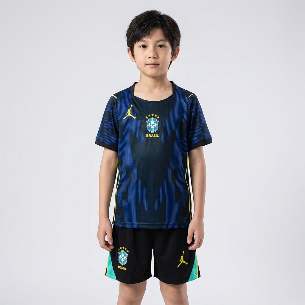 Kit Infantil Seleção Reserva  26/27 – Copa do Mundo – 3-4 anos, Não