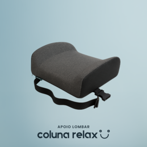 Apoio Lombar Coluna Relax – Cinza