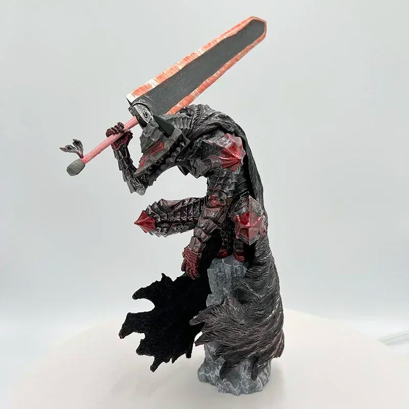 Figura de Anime Berserk Guts de 36cm, Figura de Ação com Armadura Berserker, Modelo Colecionável Zodd/Cavaleiro da Morte – 25cm No Retail Box
