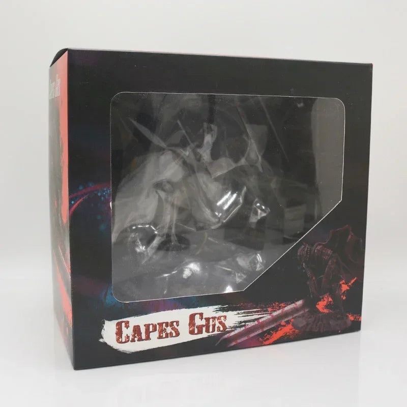 Figura de Anime Berserk Guts de 36cm, Figura de Ação com Armadura Berserker, Modelo Colecionável Zodd/Cavaleiro da Morte – 18cm With Retail Box