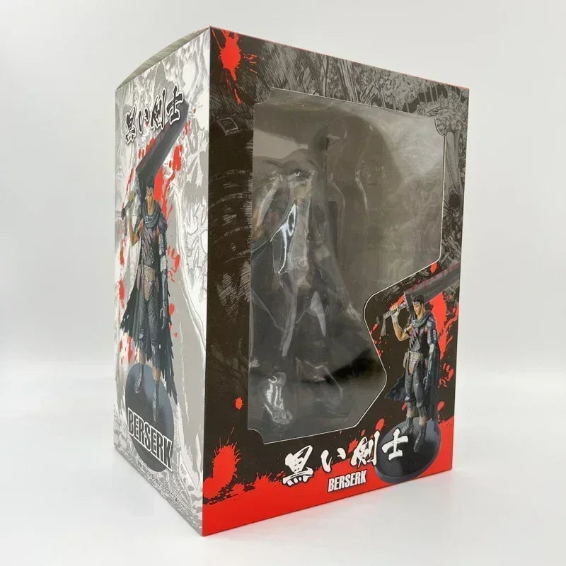 Figura de Anime Berserk Guts de 36cm, Figura de Ação com Armadura Berserker, Modelo Colecionável Zodd/Cavaleiro da Morte – 21cm With Retail Box