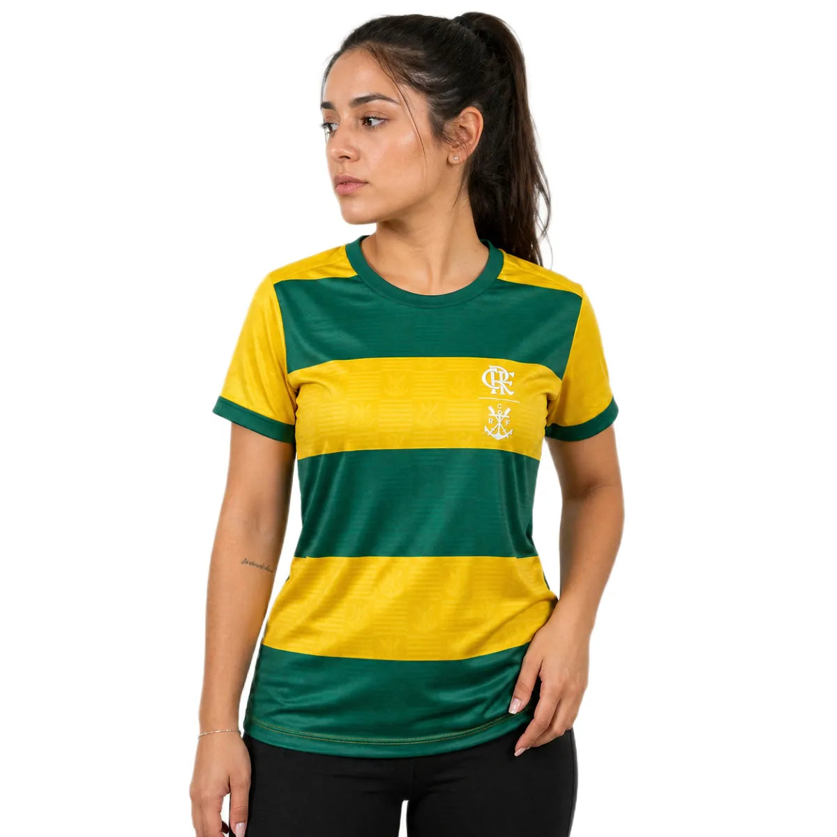 Camisa Seleção Edição Flamengo – Copa do Mundo – Versão Feminina – P