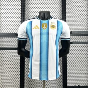 Camisa Argetina Titular 26/27 – Versão Jogador  Copa do Mundo – P, Não