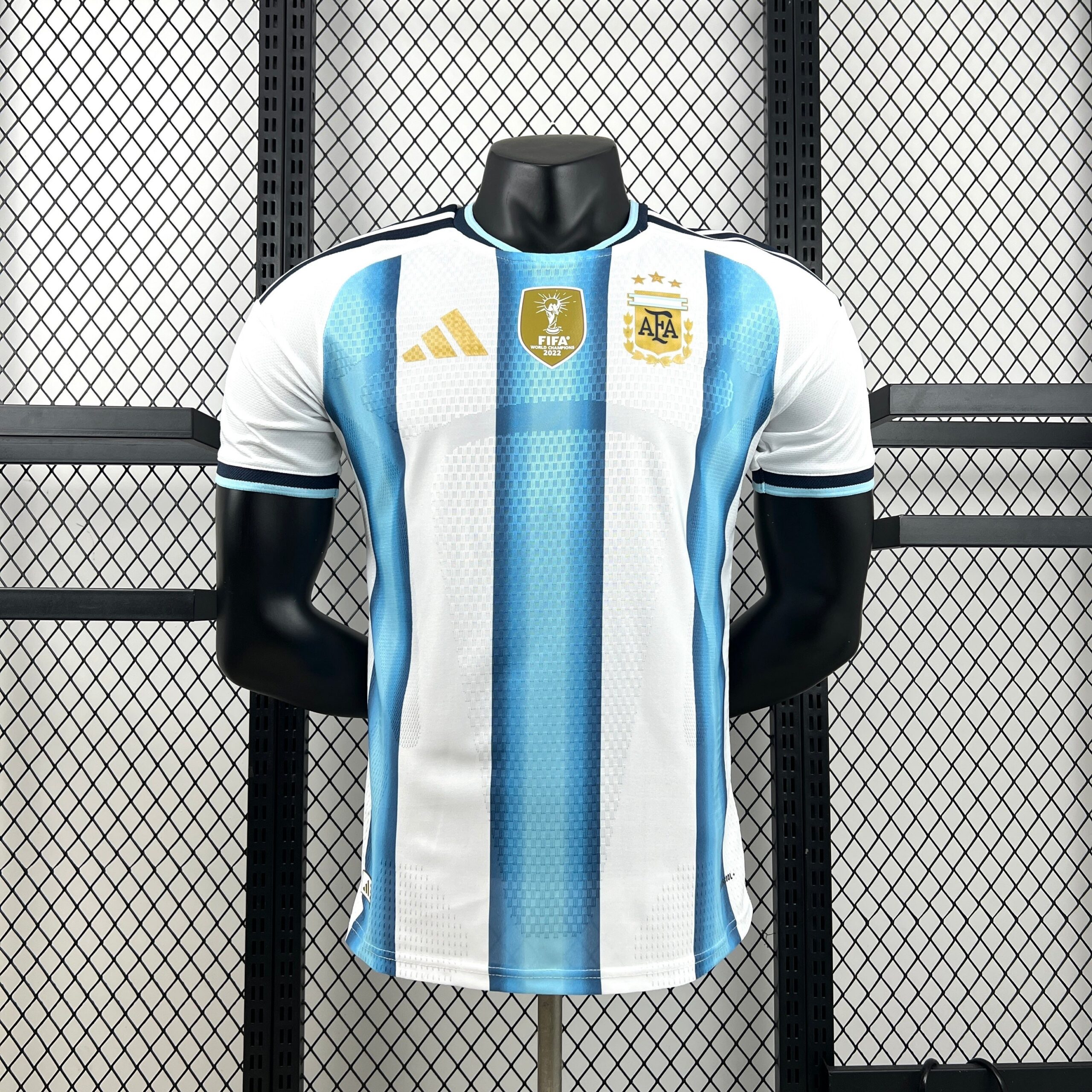 Camisa Argetina Titular 26/27 – Versão Jogador  Copa do Mundo – P, Não
