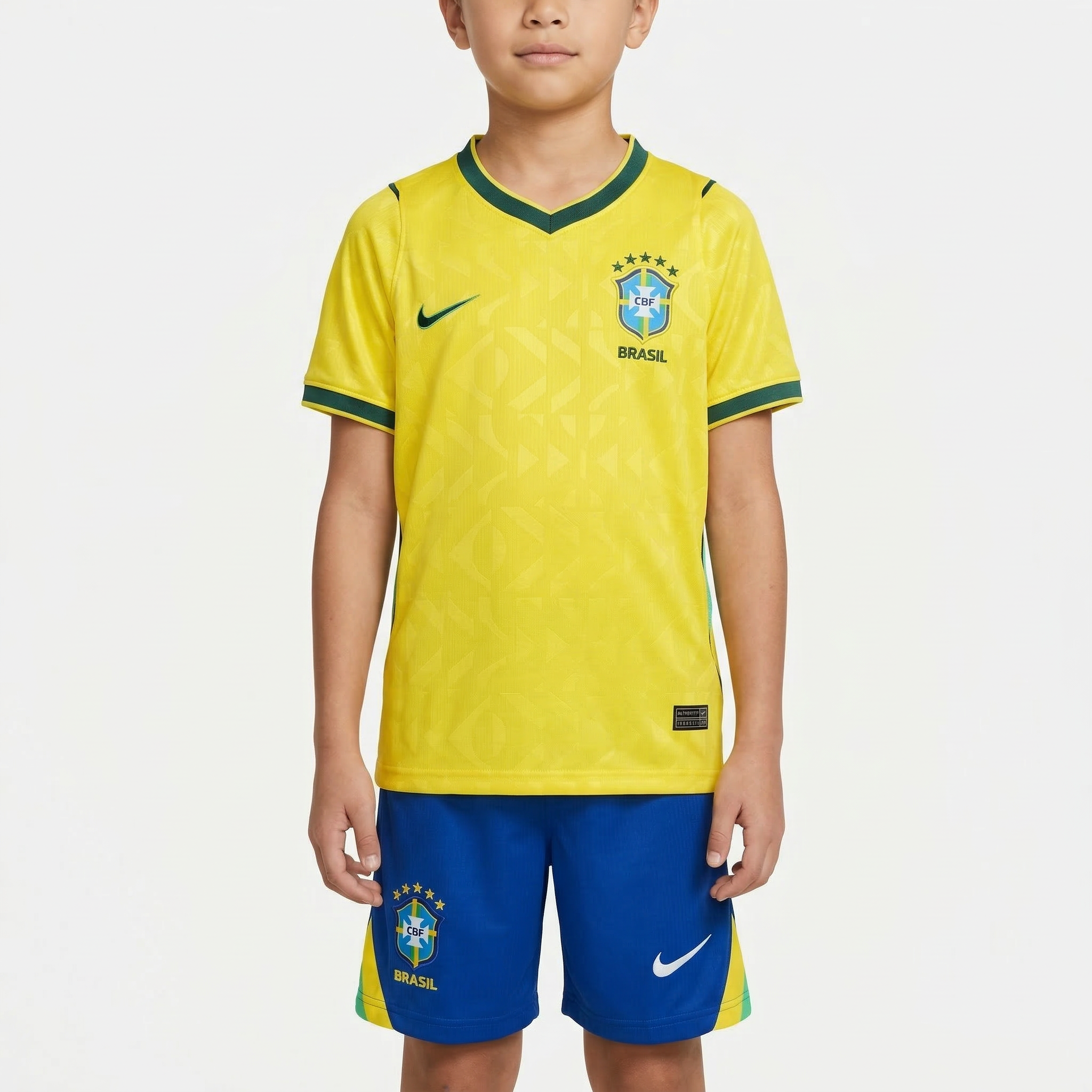 Kit Infantil Seleção Titular 26/27 – Copa do Mundo – 4-5 anos