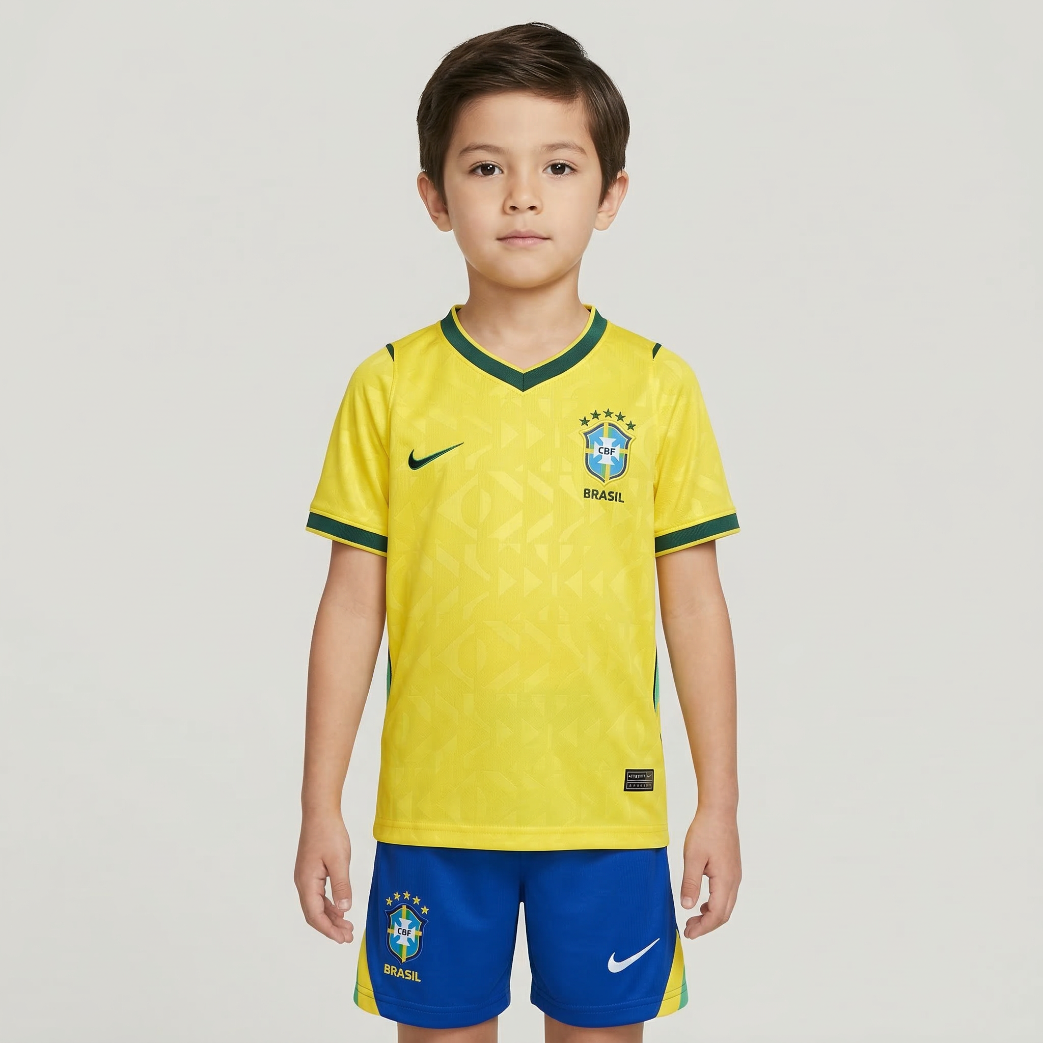 Kit Infantil Seleção Titular 26/27 – Copa do Mundo – 3-4 anos