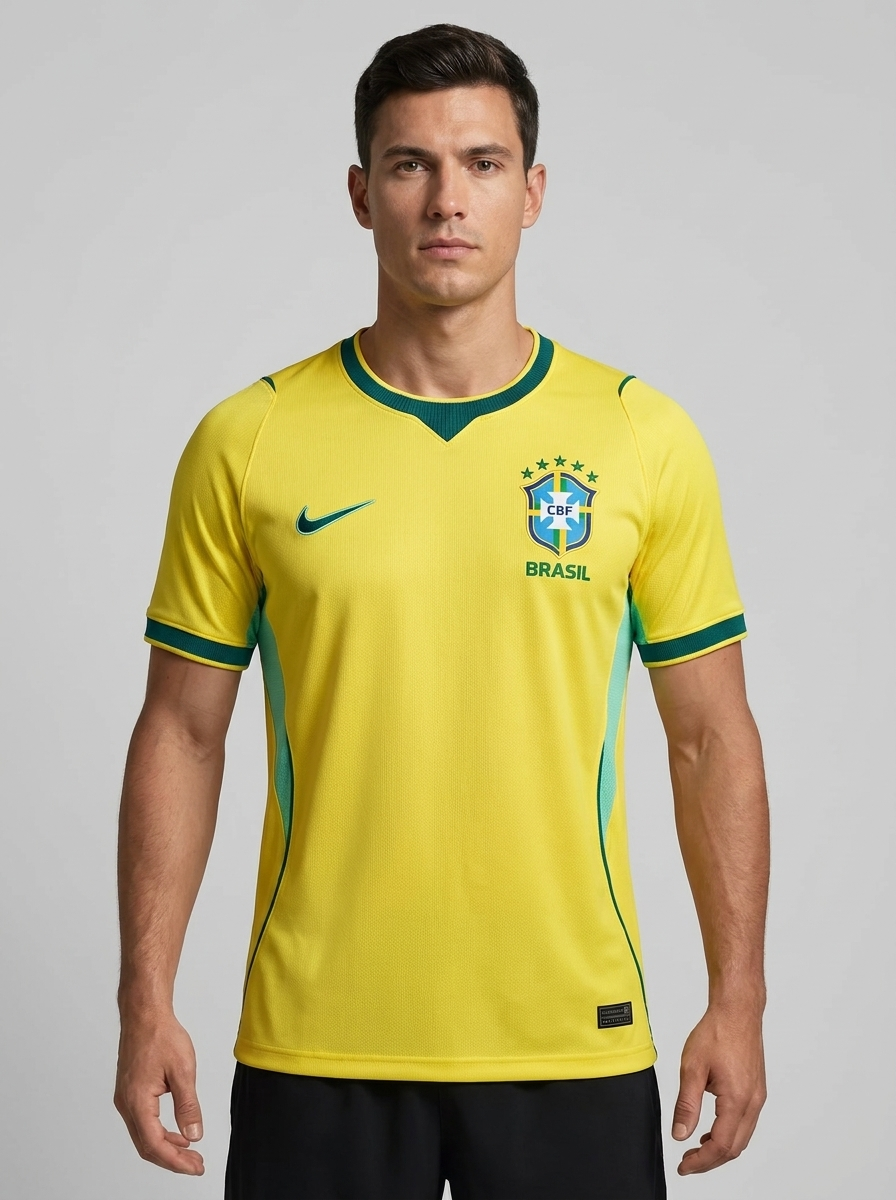 Camisa Seleção Titular 26/27 – Copa do Mundo – P, Não