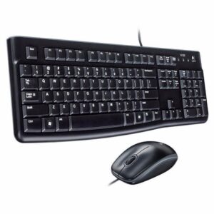 Kit Teclado e Mouse Logitech MK120 1000DPI ABNT2